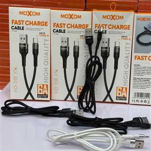 کابل شارژ میکرو فست MOXOM MO-12 1M 6A
