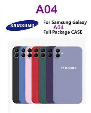  قاب محافظ لنزدار سیلیکونی Samsung Galaxy A04