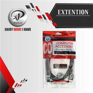 کابل افزایش USB اکس پی XP USB CABLE 3M
