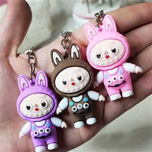 آویز و جاکلیدی لبوبو توپی سیلیکونی