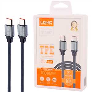 کابل شارژ الدینیو LDNIO LC441C Type-C to Type-C 1M 65W