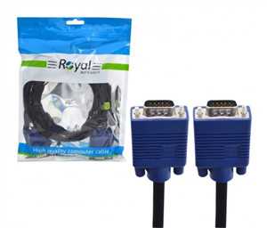 کابل VGA ROYAL(3+4) 1.5M