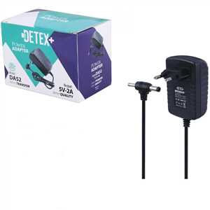 آداپتور مودم DETEX DA52 5V 2A - دو سر