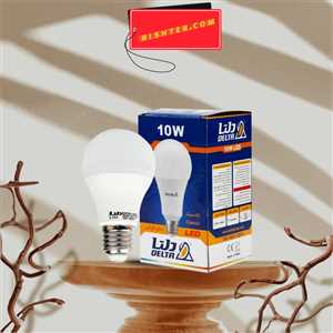 لامپ حبابی LED دلتا Delta Classic E27 10W - آفتابی