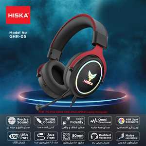 هدست بلوتوثی گیمینگ هیسکا HISKA GHR-05