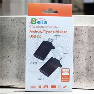 او تی جی تایپ سی  TYPE C USB OTG BELLA