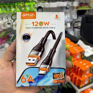 کابل شارژ TYPE C جیفیوز GFUZ CA-175T 1M 120W