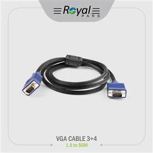 کابل VGA ROYAL(3+4) 1.5M