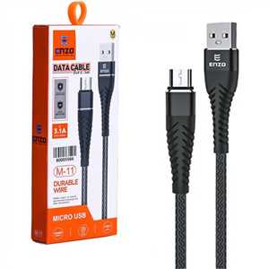 کابل شارژ میکرو انزو ENZO M-11 1M 3.1A