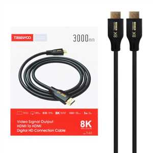 کابل HDMI ترانیو HDMI TRANYOO T-G3 8K 3M