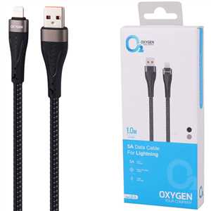 کابل شارژ آیفون اکسیژن OXYGEN LX-3 1M 5A