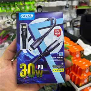 کابل شارژ GFUZ CA-137PD Type-C to Lightning 1M 30W