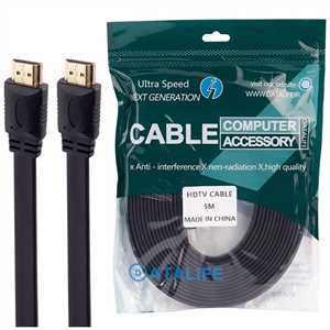 کابل HDMI فلت دیتالایف HDMI DATALIFE 5M