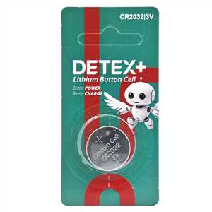 باتری سکه ای DETEX CR2032