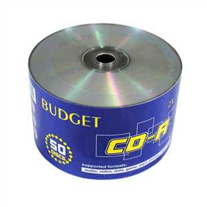 سی دی خام باجت ظرفیت 700 مگابایت بسته 50 عددی