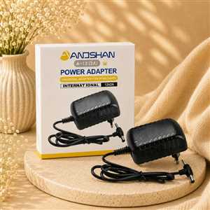 آداپتور مودم انوشان ANOSHAN A-12 12V2A - دو سر