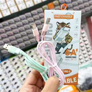 کابل شارژ TYPEC فست BK-23 1M 6A 