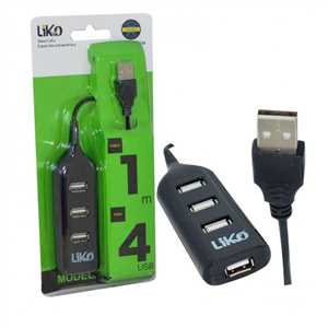 هاب 4 پورت HI SPEED-LIKO MR-134 USB 2.0