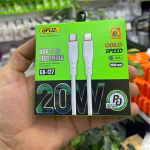 کابل شارژ GFUZ CA-127 Type-C to Lightning 1M 20W