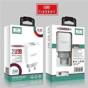 شارژر دیواری EARLDOM ES-196 + کابل TYPE C