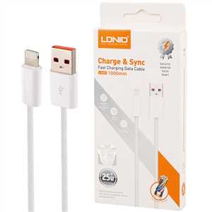 کابل شارژ آیفون الدینیو LDNIO LS901 1M 25W