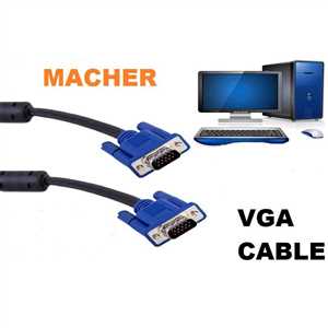 کابل VGA MACHER MR-104 (3+4) 10M