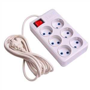 رابط برق 6 خانه کلید دار پیکو PICO 1.5M