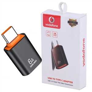 او تی جی تایپ سی TYPE C USB VODAFONE 6A