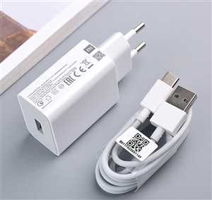 شارژر دیواری فست شیائومی MI 33W + کابل TYPE C