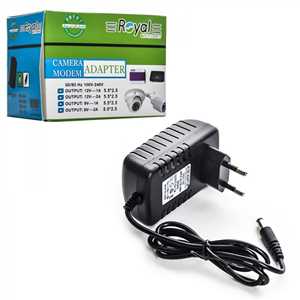 آداپتور مودم رویال ROYAL 12V2A - تک سر